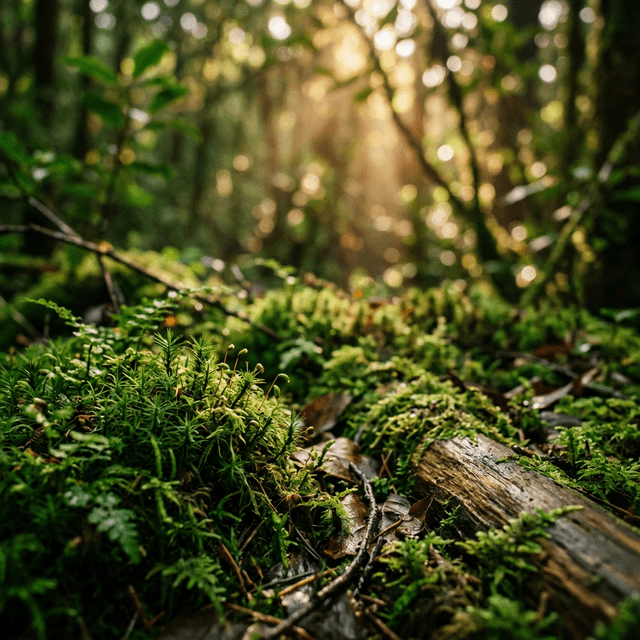 Deep botanical texture overlay representing growth